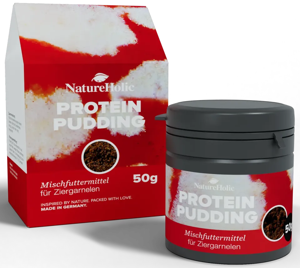 NatureHolic Protein Pudding Garnelenfutter 50 ml proteinarm