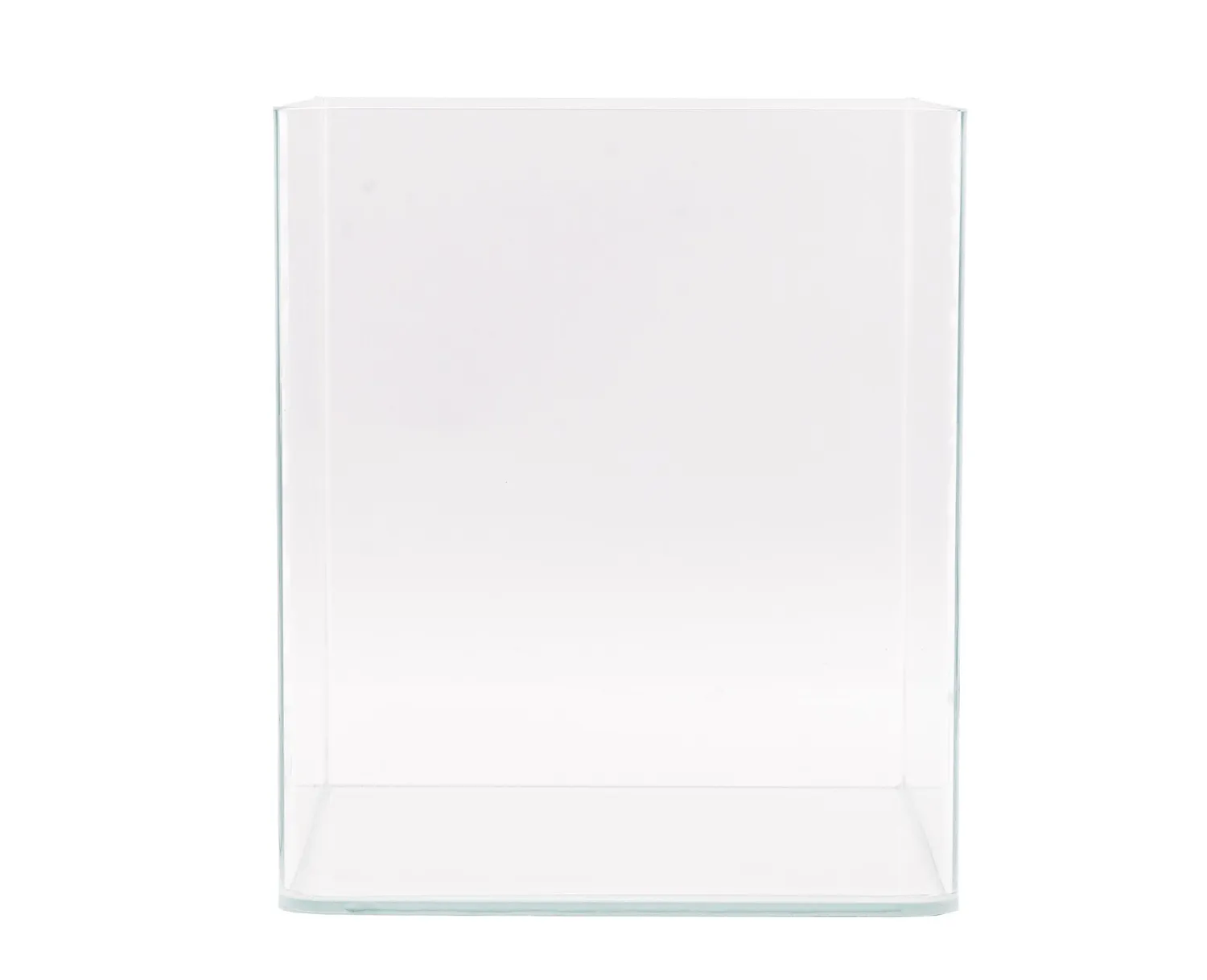 NatureHolic Crystal Clear Cube 30L Aquarium Weißglas mit Abdeckung