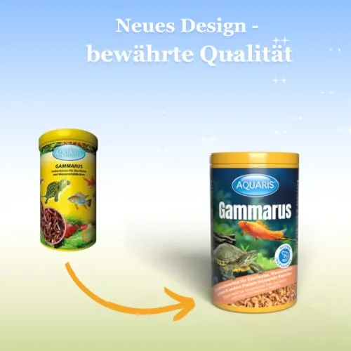 Aquaris Gammarus Fischfutter 100 g getrocknete Bachflohkrebse