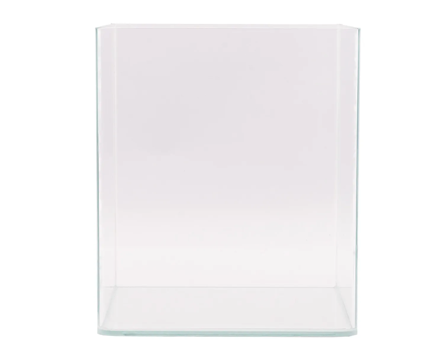 NatureHolic Classic Cube 60L Aquarium mit Abdeckscheibe Floatglas