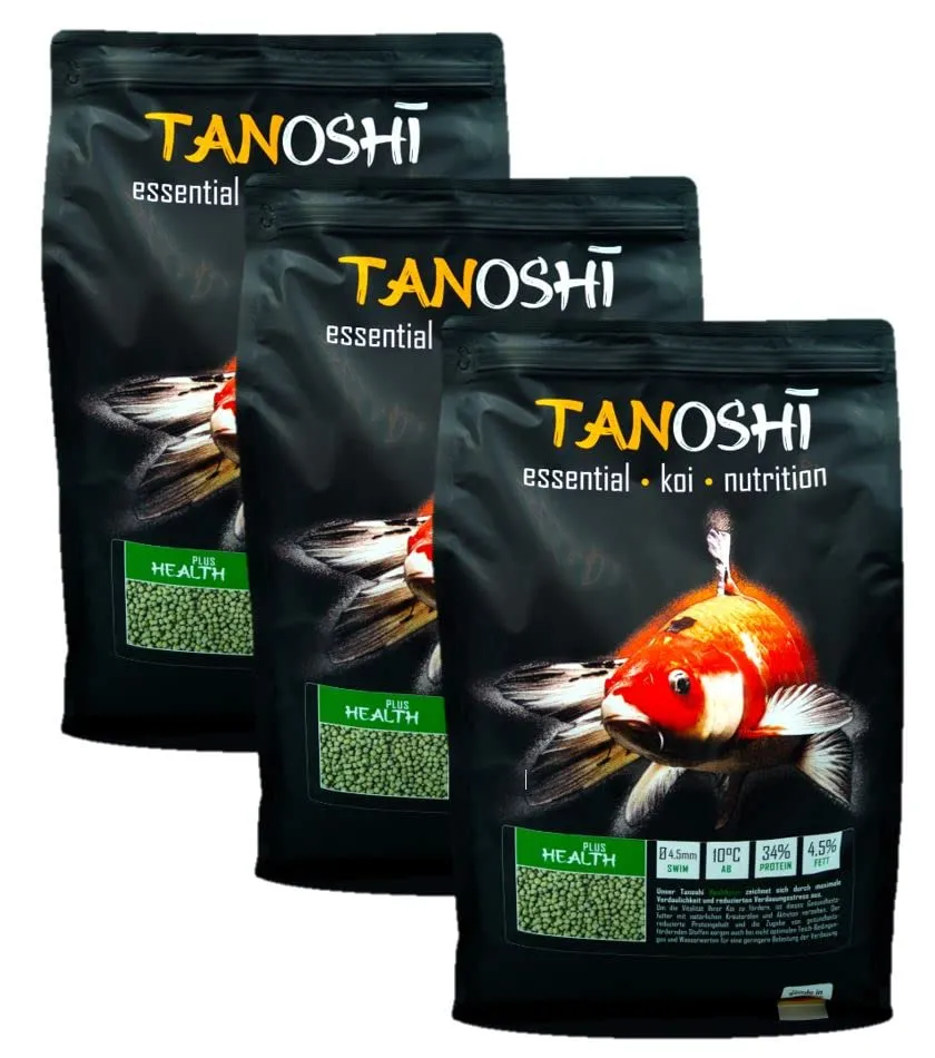 Tanoshi Health Plus Koifutter 15 kg 4,5 mm schwimmend