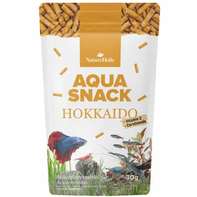 NatureHolic AquaSnack Hokkaido Sticks 30 g Kürbis Karotte
