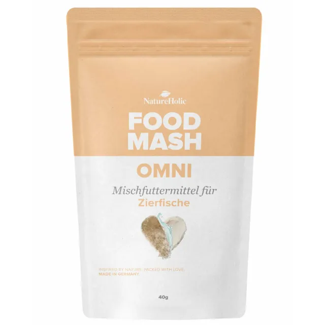 NatureHolic Food Mash Omni Futterpaste 50 g Spirulina