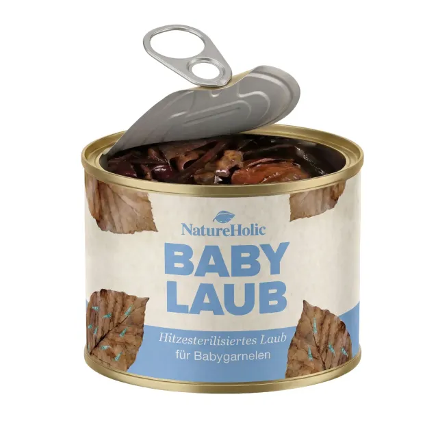 NatureHolic Baby Leaves Garnelenlaub steril 100 g