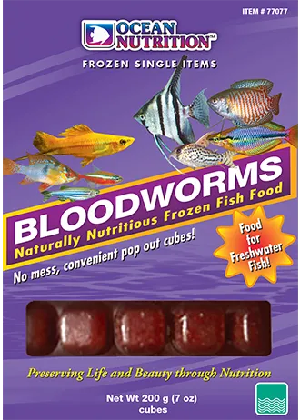 Ocean Nutrition Bloodworms Frostfutter Rote Mückenlarven