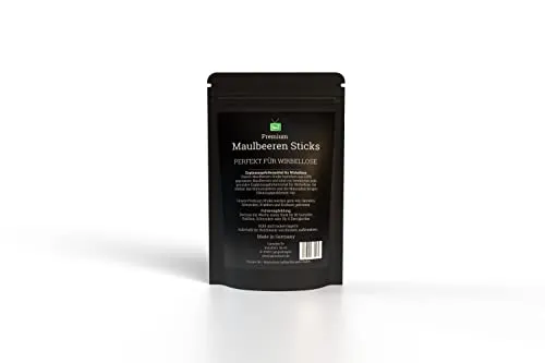 GarnelenTv Premium Maulbeeren Sticks Garnelenfutter 50g Blatt