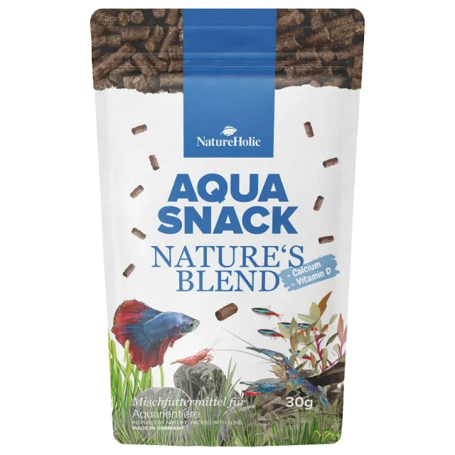 NatureHolic AquaSnack Nature's Blend Futtersticks 30g proteinreich