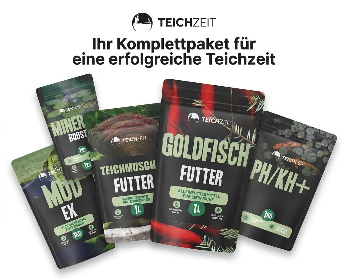 Teichzeit Teichmuschel Futter Teichmuscheln 500 g mikronisiert