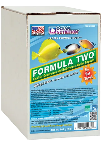 Ocean Nutrition Formula Two Frostfutter mit Algen für Zierfische