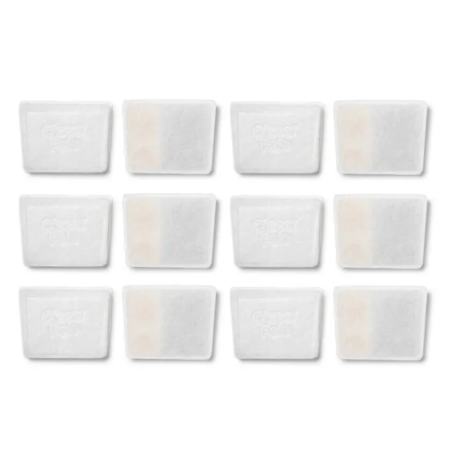 Closer Pets Cat Mate Keramik-Trinkbrunnen Ersatzfilter 12er-Pack kalkarm