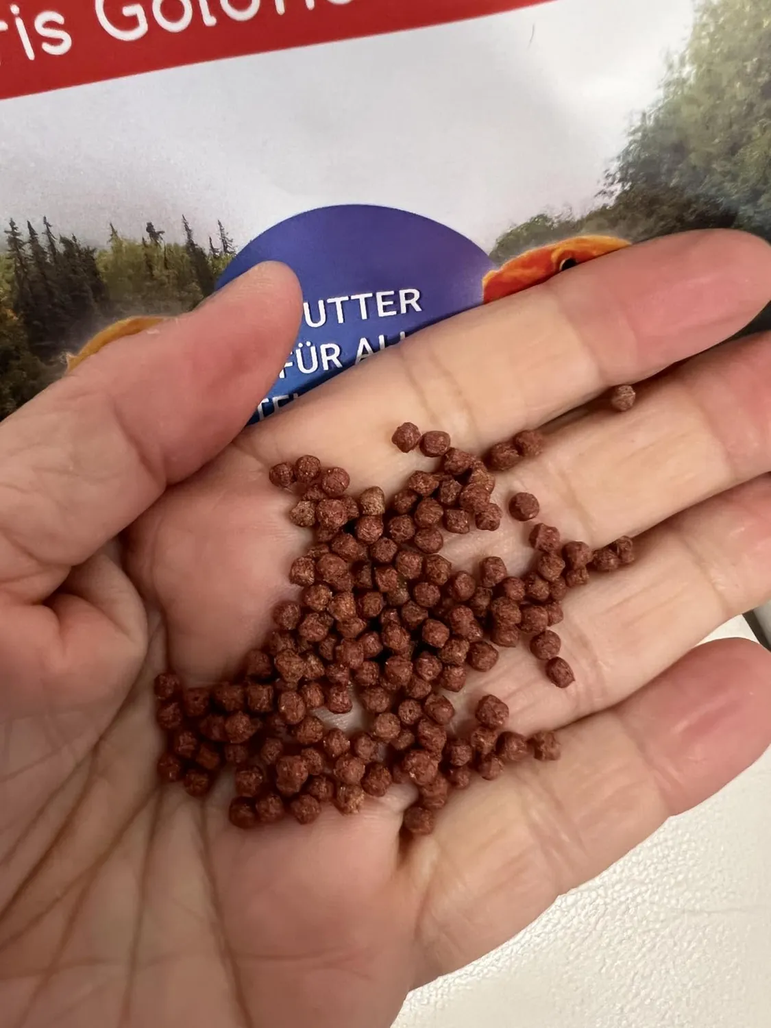 AQUARIS Goldfischfutter Pellets 3 mm 500 g Astaxanthin