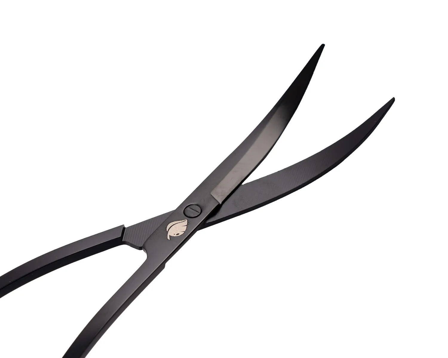 NatureHolic Scaping Scissors wave Pflanzenschere schwarz 25 cm Edelstahl