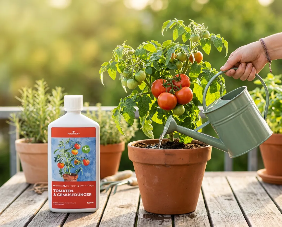 NatureHolic Tomaten- Gemüsedünger 1000ml organisch