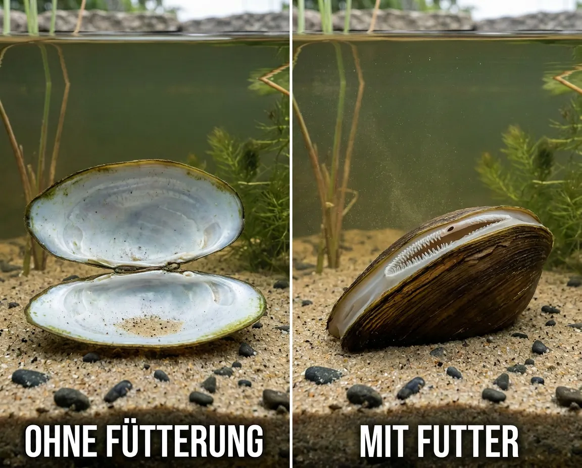 Teichzeit Teichmuschel Futter Teichmuscheln 500 g mikronisiert