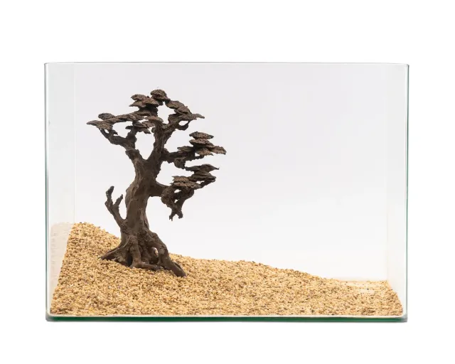 NatureHolic Stone Bonsai Koboku Aquarium Deko Polyresin