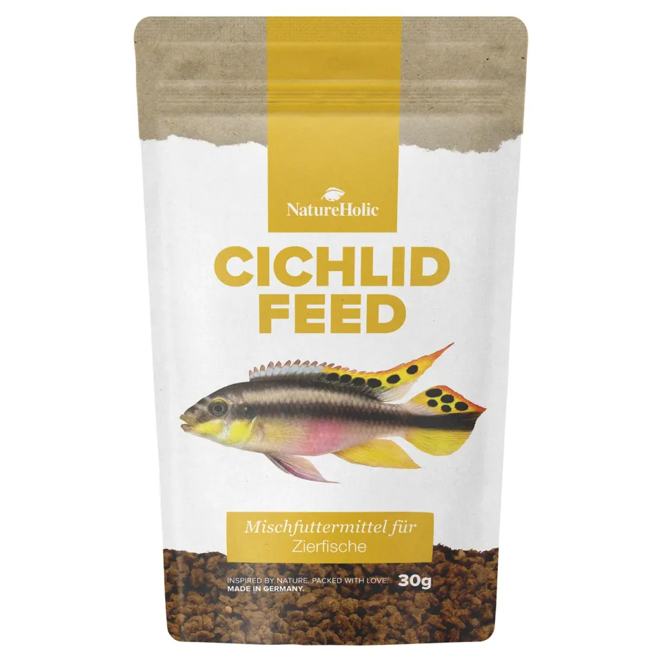 NatureHolic Cichfeed Cichlidenfutter Granulat 30 g 1,5 mm