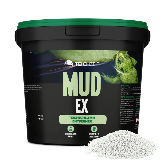 NatureHolic Teichzeit MudEx Teichschlammentferner 10kg Aktivsauerstoff