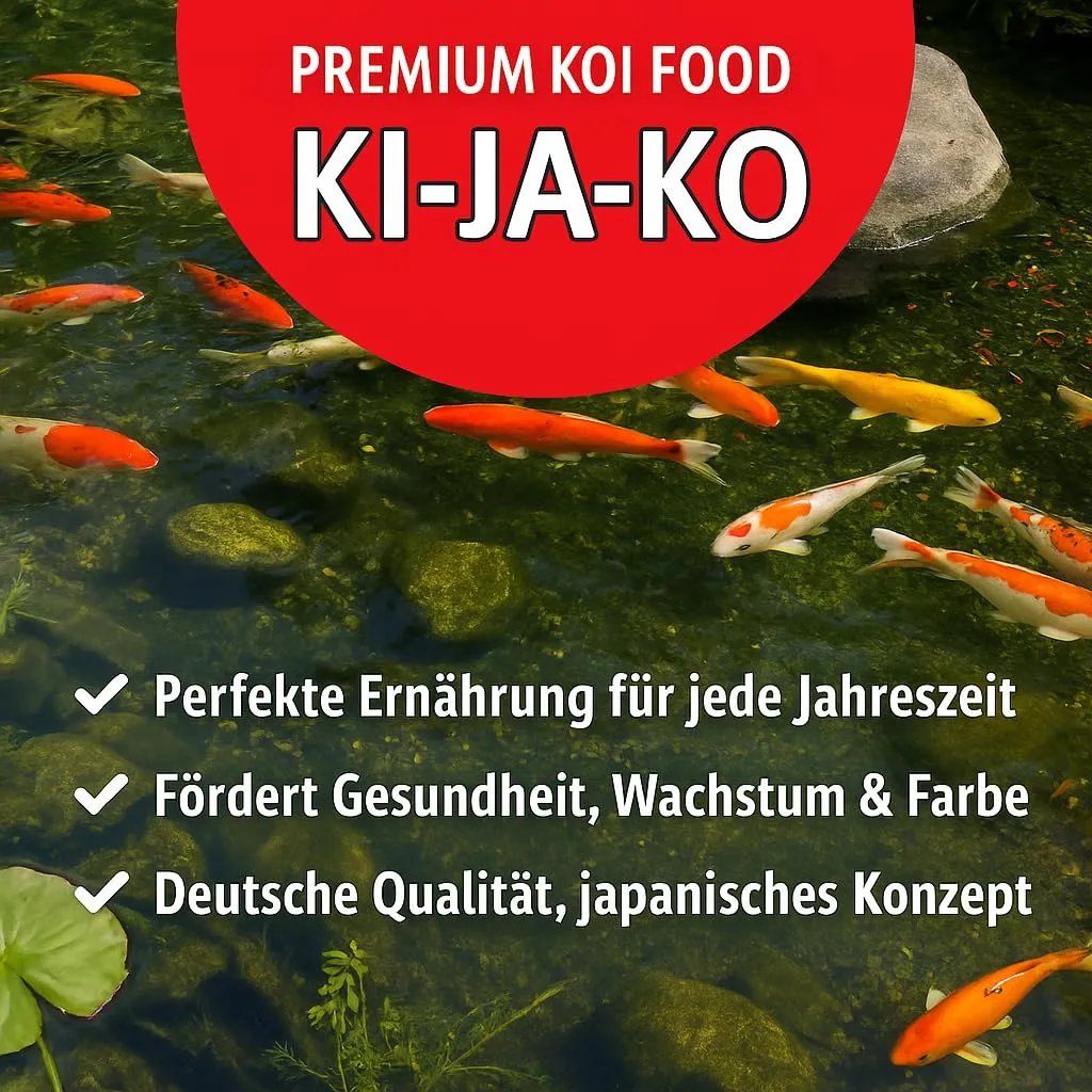 AQUARIS KI-JA-KO Color Koifutter 500 g 3 mm Astaxanthin