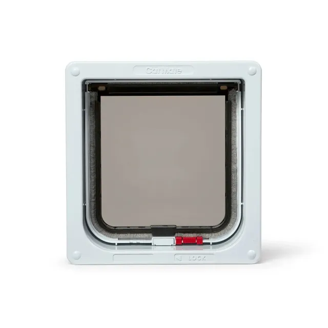 Closer Pets Cat Mate 234 Katzenklappe weiß 2-Wege bis 50 mm