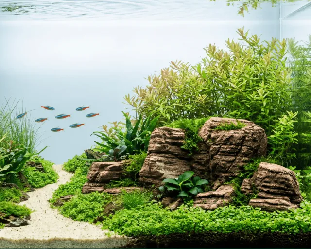 NatureHolic Ready to Scape Grand Canyon Aquariendeko 25 cm