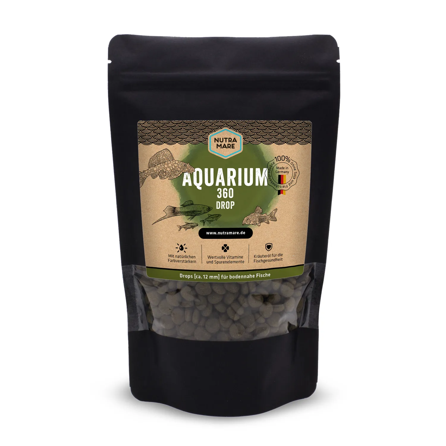 nutramare Aquarium360 Drop Futtertabletten für Bodenfische