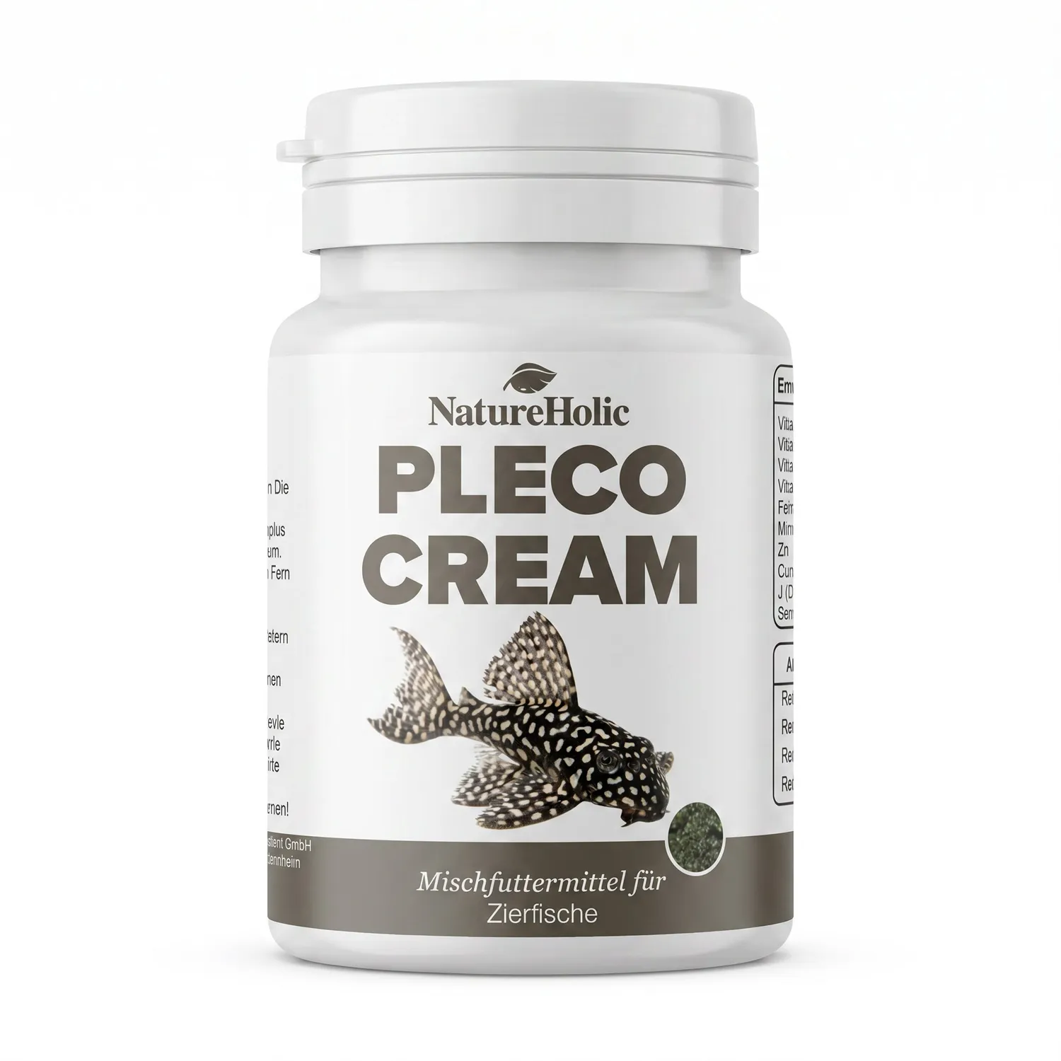 NatureHolic Pleco Cream Futterpaste 100 g Saugwelse