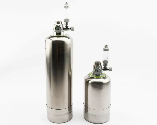 NatureHolic CO2 Generator Edelstahl-Anlage 2 Liter