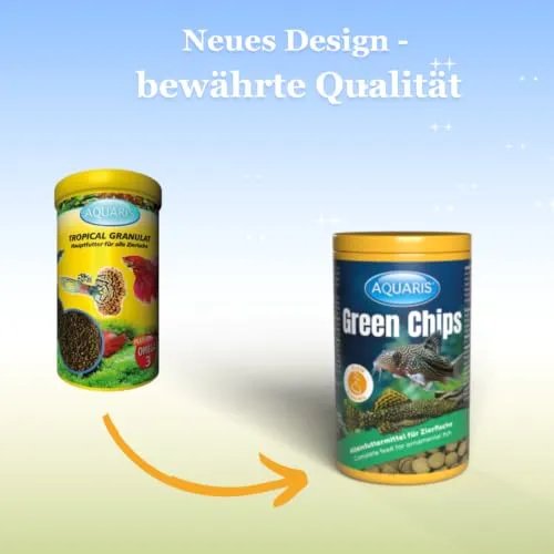 AQUARIS Tropical Granulat Zierfischfutter 125 g Farbe