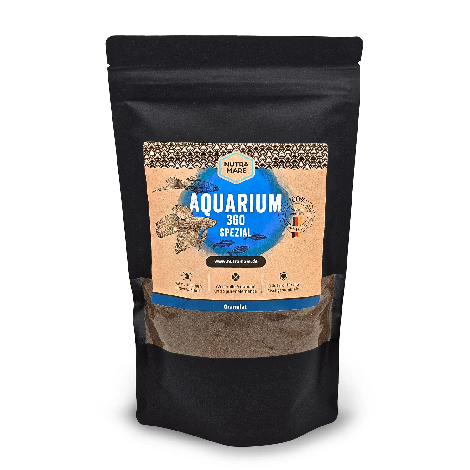 Nutramare Aquarium360 Spezial Granulat 750 ml proteinreich