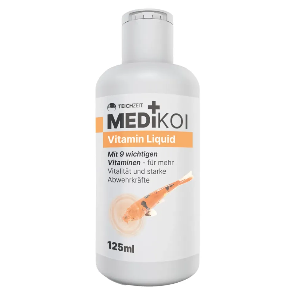 Teichzeit MediKoi Vitamin Liquid Koi Teich Vitamine flüssig
