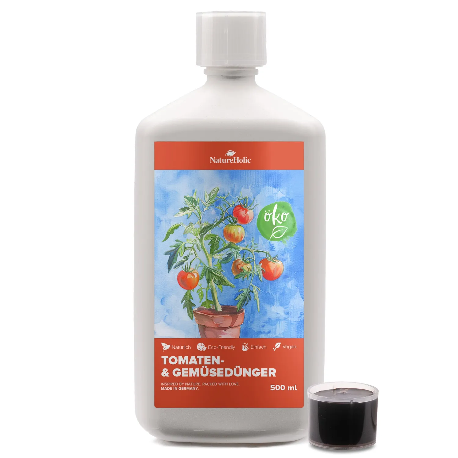 NatureHolic Tomaten- Gemüsedünger 1000ml organisch