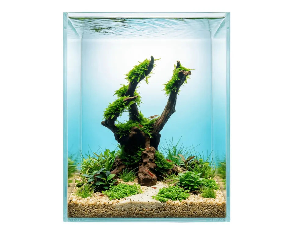 NatureHolic Ready to Scape Jungle Tree Aquarium Baum Polyresin
