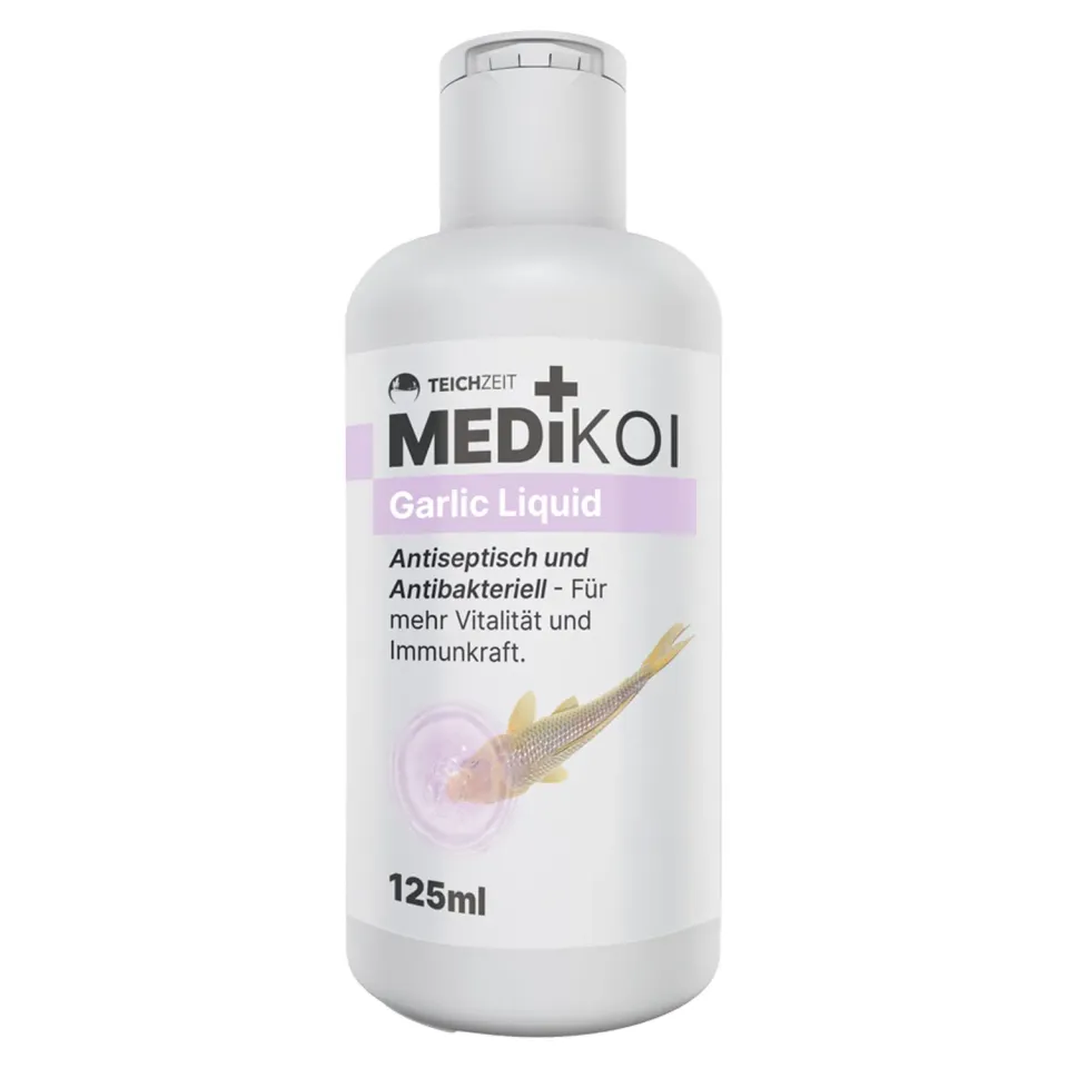 NatureHolic Teichzeit MediKoi Garlic Liquid Koi-Futterzusatz antibakteriell
