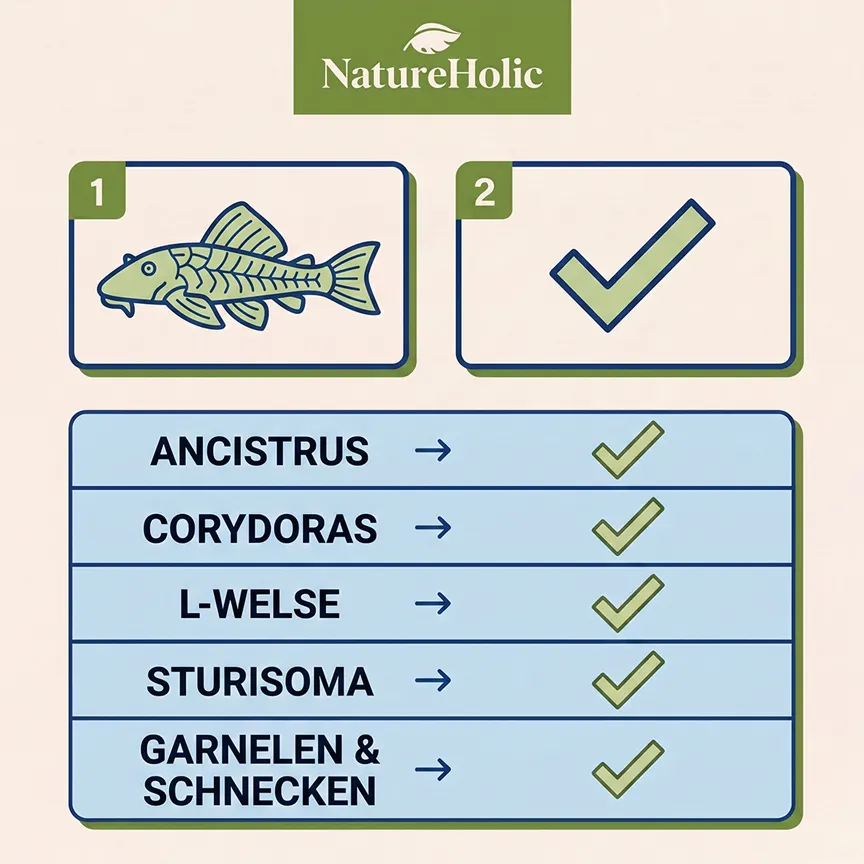 NatureHolic Wels Soft Drops Welsfutter 30 g Insektenprotein