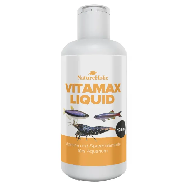 NatureHolic VitaMax Liquid Vitaminkur 125ml Aquarium