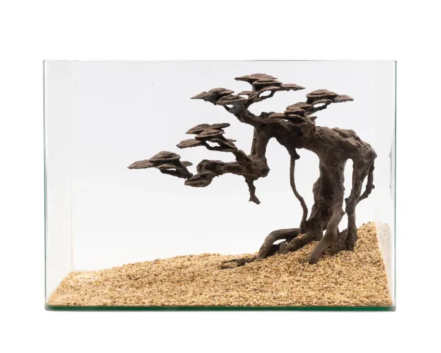 NatureHolic Stone Bonsai Senki Aquariumbaum mittel Polyresin robust