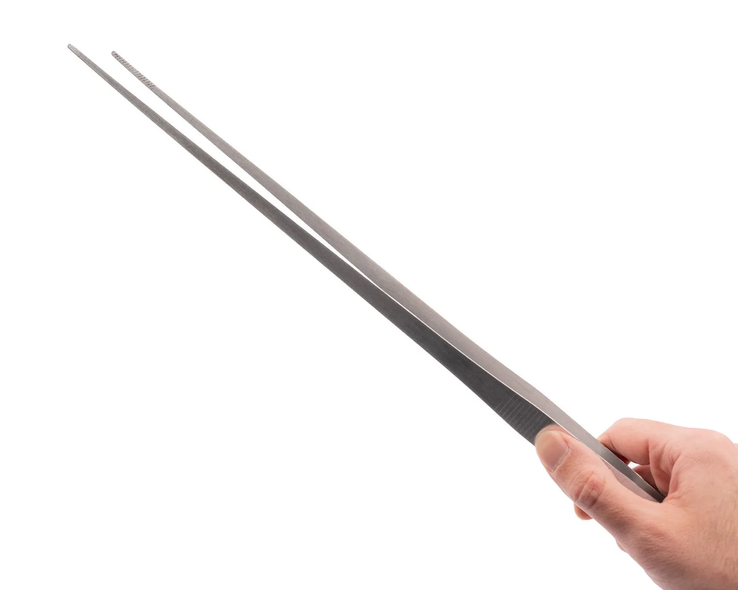 NatureHolic Scaping Tweezers Pflanzenpinzette 48 cm silber