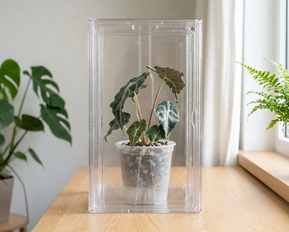NatureHolic JungleBox Nano Mini-Gewächshaus Acryl stapelbar