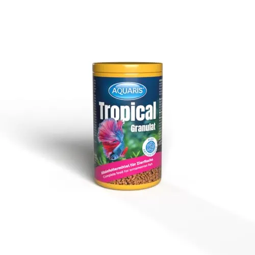 AQUARIS Tropical Granulat Zierfischfutter 125 g Farbe