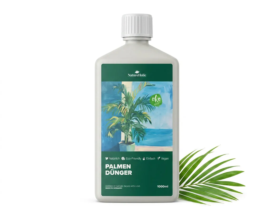 NatureHolic Palmendünger Flüssigdünger 1000 ml vegan