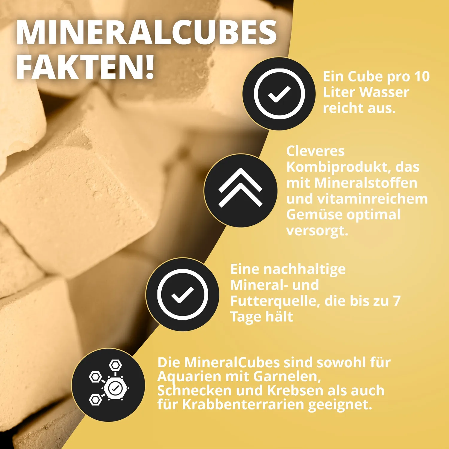 NatureHolic MineralCube Vitamine Power Mineralfutter 47 ml