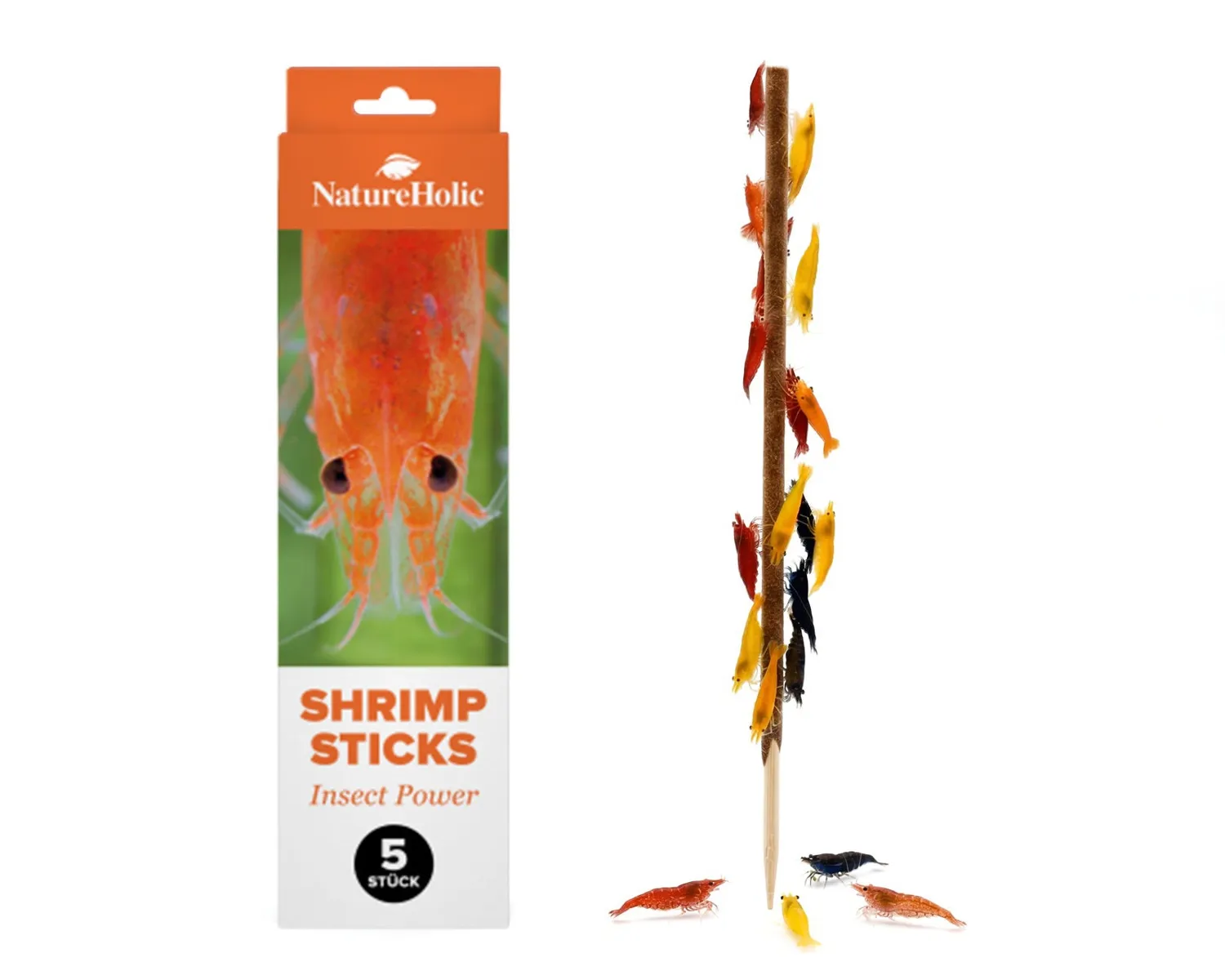 NatureHolic Shrimp Sticks Insect Power Garnelen-Lolli 1 Stück
