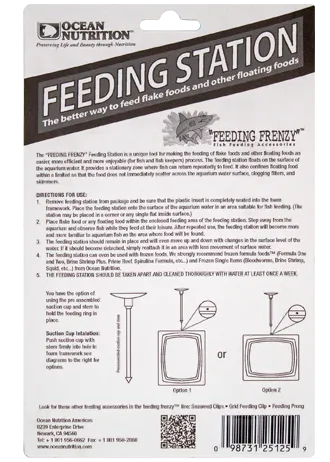 Ocean Nutrition Feeding Station Futterring schwimmend