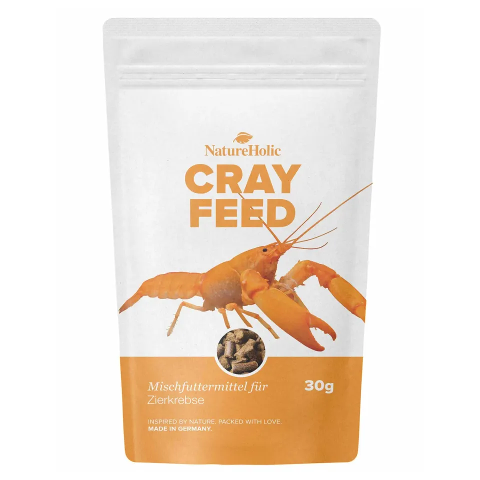 NatureHolic Krebsfeed Krebsfutter Sticks 30 g Chitin