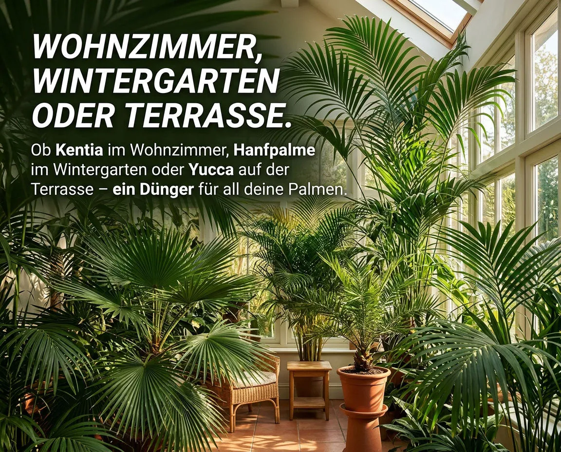 NatureHolic Palmendünger Flüssigdünger 1000 ml vegan