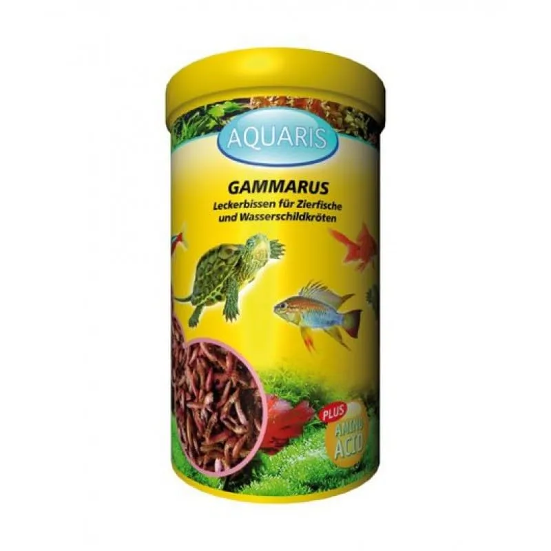 Aquaris Gammarus Fischfutter 25 g natürliche Bachflohkrebse