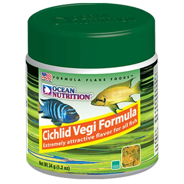 Ocean Nutrition Cichlid Vegi Flakes Flocken Pflanzen