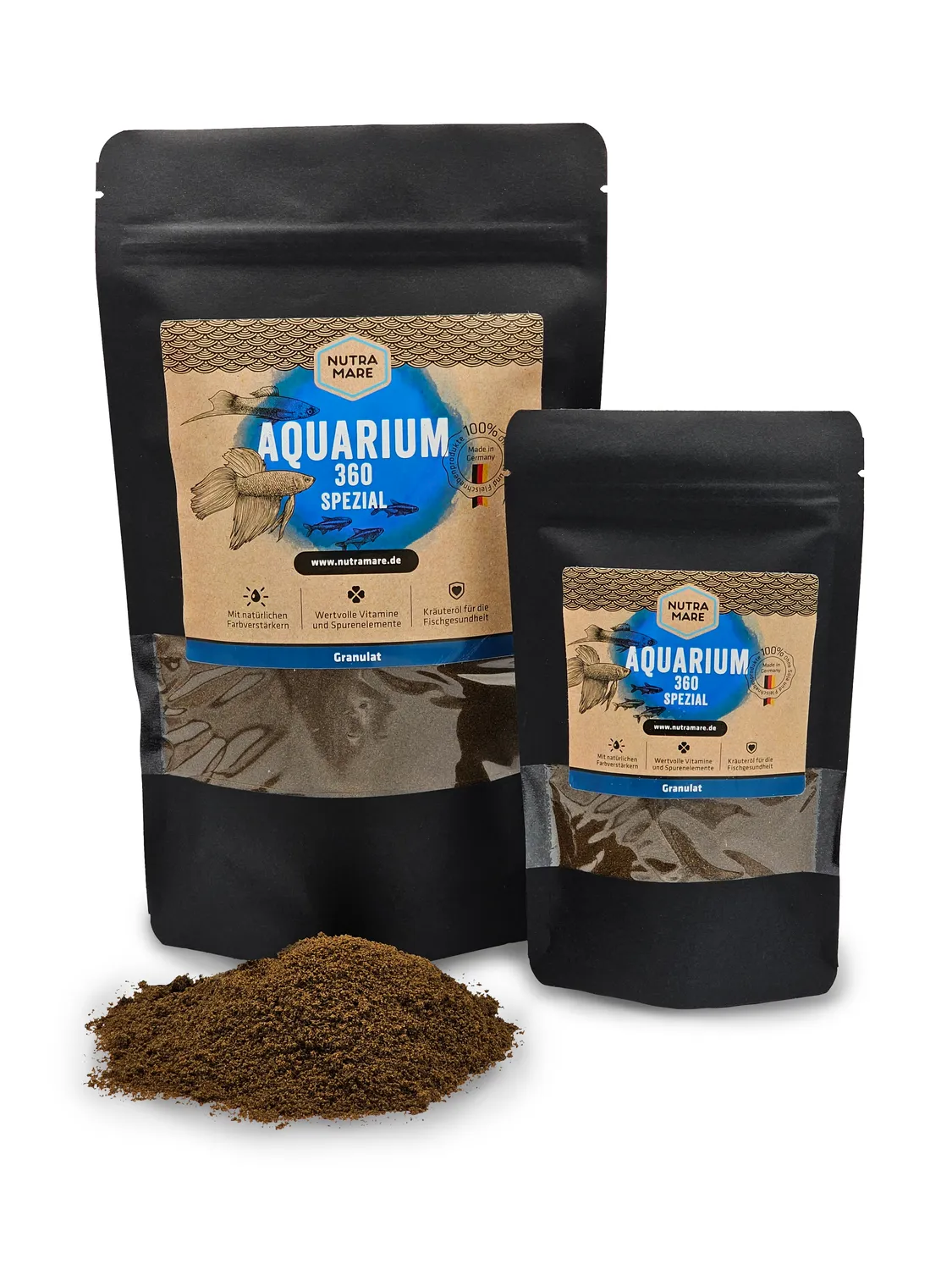 Nutramare Aquarium360 Spezial Granulat 750 ml proteinreich
