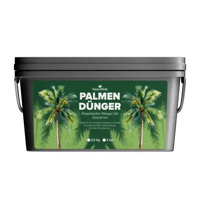 NatureHolic Palmendünger Pellet Volldünger 2,5 kg vegan