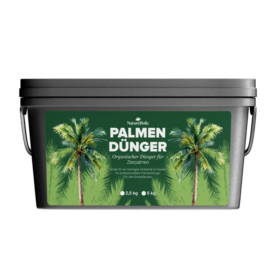 NatureHolic Palmendünger Pellet Volldünger 2,5 kg vegan
